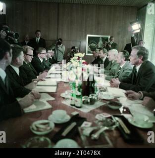 DEU, Allemagne : les photos historiques en couleur des années 1970 montrent des événements et des personnalités de la politique, de la culture, des syndicats, de la vie professionnelle Banque D'Images