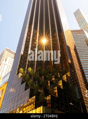 09.19.23. New York, États-Unis. La tour Trump à Manhattan. Banque D'Images