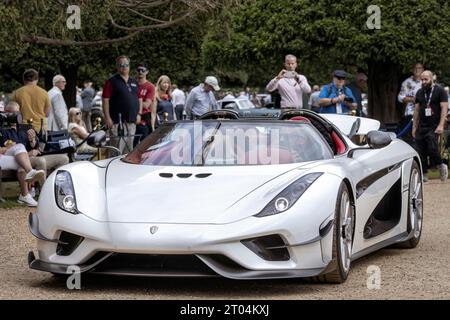 Koenigsegg Regera, Concours of Elegance 2023, Hampton court Palace, Londres, Royaume-Uni Banque D'Images