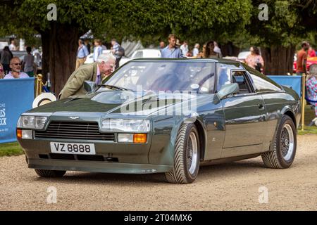 1989 Aston Martin Vantage Zagato, Concours of Elegance 2023, Hampton court Palace, Londres, Royaume-Uni Banque D'Images