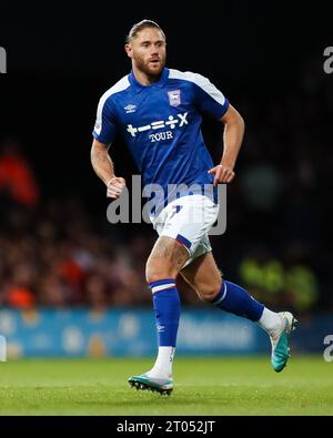 Ipswich, Royaume-Uni. 03 octobre 2023. Wes Burns d'Ipswich Town lors du match de championnat EFL Ipswich Town FC contre Hull City FC Sky BET à Portman Road, Ipswich, Royaume-Uni le 3 octobre 2023 Credit : Every second Media/Alamy Live News Banque D'Images