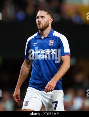 Ipswich, Royaume-Uni. 03 octobre 2023. Wes Burns d'Ipswich Town lors du match de championnat EFL Ipswich Town FC contre Hull City FC Sky BET à Portman Road, Ipswich, Royaume-Uni le 3 octobre 2023 Credit : Every second Media/Alamy Live News Banque D'Images