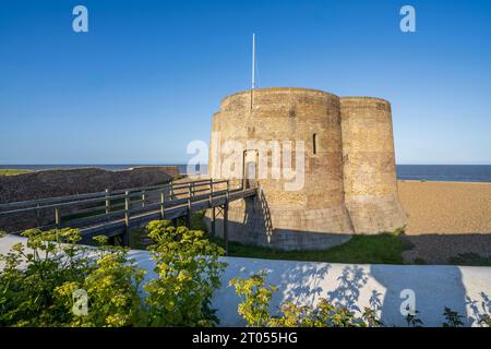 Martello Tower, Aldeburgh, Suffolk, Angleterre, Royaume-Uni Banque D'Images