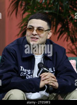 MIAMI BEACH, FL-OCT 4 : Keityn est vu pendant le Superstar Songwriter Panel pendant la Billboard Latin Music week le 4 octobre 2023 à Miami, en Floride. (Photo Alberto E. Tamargo/Sipa USA) crédit : SIPA USA/Alamy Live News Banque D'Images