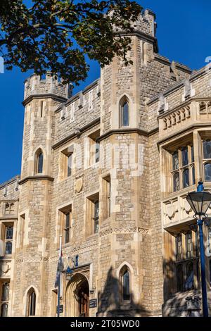 Quartier général et musée du Royal Regiment of Fusiliers, Tour de Londres, Londres, Angleterre, Royaume-Uni Banque D'Images