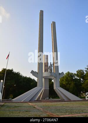 Monument Lozan Lausanne dans le quartier `Karaagac' d'Edirne Banque D'Images