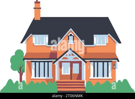 Illustration maison format vectoriel de haute qualité Illustration de Vecteur