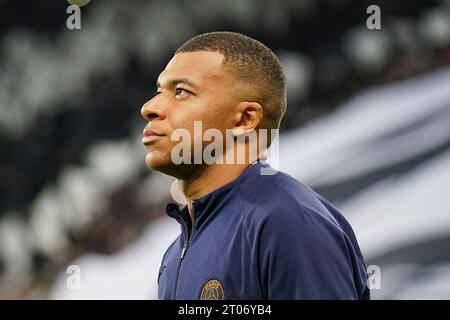 Newcastle, Royaume-Uni. 04 octobre 2023. Kylian Mbappe (7) lors du match Newcastle United FC contre Paris Saint-Germain FC, UEFA Champions League Round 1 au St.James' Park, Newcastle, Royaume-Uni, le 4 octobre 2023 crédit : chaque seconde Media/Alamy Live News Banque D'Images