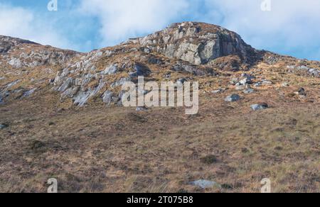 Drumnalifferny Mountain, Co Donegal, Irlande Banque D'Images