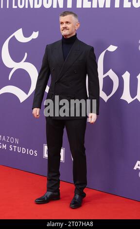 Londres, Royaume-Uni. 04 octobre 2023. Ben Roberts assiste au gala d'ouverture de SALTBURN - 67e BFI London film Festival Red Carpet arrivées au Southbank Centre, Royal Festival Hall à Londres. Crédit : S.A.M./Alamy Live News Banque D'Images