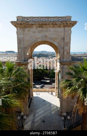 Bastion Saint Remy - Cagliari - Italie Banque D'Images