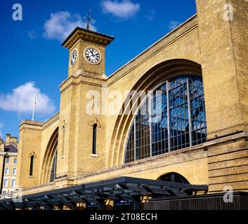 Gare de Kings Cross - Londres Banque D'Images