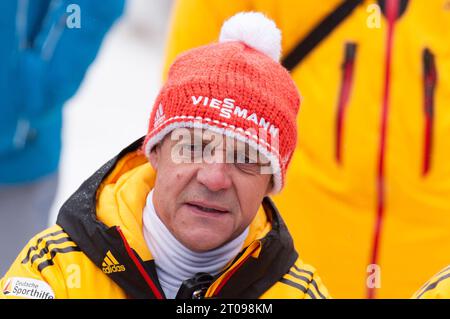 Norbert Loch Bundestrainer Rodeln 3. Viessmann Rodel Weltcup à Winterberg, Deutschland am 30.11.2013 Banque D'Images