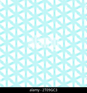 Ornement, un motif de Noël bleu brillant, flocons de neige du nouvel an. Illustration vectorielle. Illustration de Vecteur