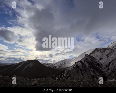 Paysage des Andes Patagoniennes à Esquel, Chubut Banque D'Images