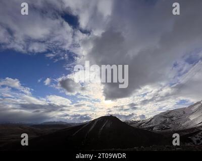 Paysage des Andes Patagoniennes à Esquel, Chubut Banque D'Images