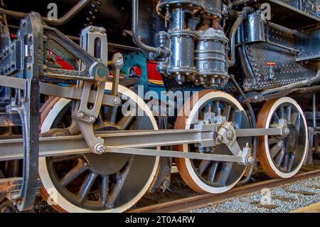 Locomotive à vapeur Banque D'Images