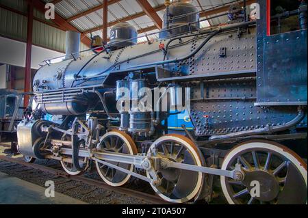 Locomotive à vapeur Banque D'Images