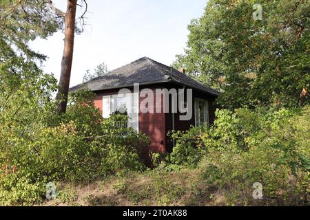 Albert Einstein House in Caputh, Potsdam, Brandebourg, Allemagne, octobre 2, 2023 Banque D'Images