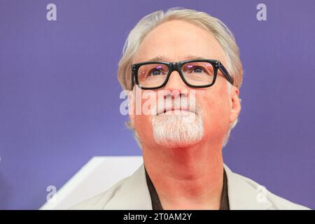 Londres, Royaume-Uni. 05 octobre 2023. David Fincher, directeur de 'The Killer'. Arrivée sur tapis rouge pour la première britannique du film « The Killer » au South Bank Centre pour le BFI London British film Festival. Crédit : Imageplotter/EMPICS/Alamy Live News Banque D'Images