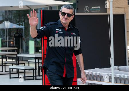 Doha, Qatar. 5 octobre 2023. GUENTHER STEINER (ITA) HAAS F1 DIRECTEUR DE L'ÉQUIPE. AHMAD AL-SHEHAB/Alamy Live News Banque D'Images