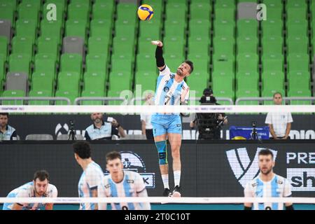 Facundo Conte (Argentine). Championnat du monde de volley 2022. Banque D'Images