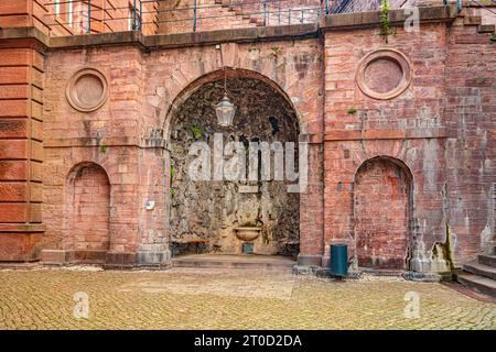 Friedrichsbad, le bain romano-irlandais de Baden-Baden, Baden-Wuerttemberg, Allemagne Banque D'Images