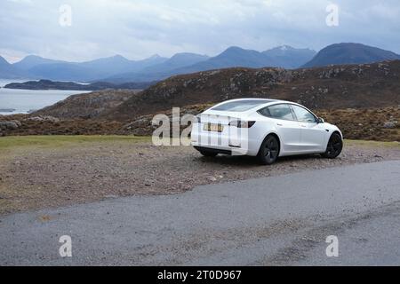 Faire le NC500 dans une Tesla Banque D'Images