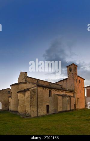 Maiolati Spontini (Marche - an), abbaye de Santa Maria delle Moie Banque D'Images