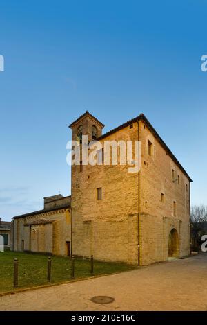 Maiolati Spontini (Marche - an), abbaye de Santa Maria delle Moie Banque D'Images