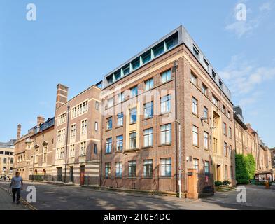 Site de Downing de l'Université de Cambridge, Angleterre. Banque D'Images