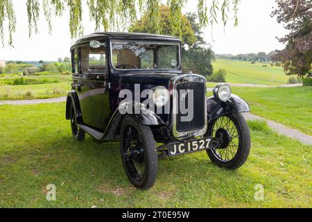 L’événement North West Casual Classic’s car Club s’est tenu au Burtonwood Heritage Centre, Warrington, en septembre 2023 Banque D'Images