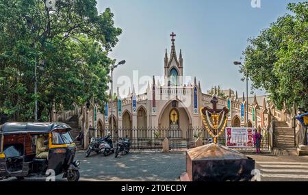 11 05 2016 Architecture patrimoniale vintage Église Mount Mary Basilique de notre-Dame du Mont-Bandra Mumbai Maharashtra INDE Asie.. Banque D'Images