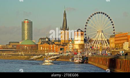 Vieille ville, Düsseldorf, Rhénanie, Basse-Rhénanie, Rhénanie du Nord-Westphalie, NRW, Allemagne Banque D'Images