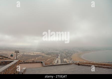 Maroc, Agadir, vue ville Banque D'Images