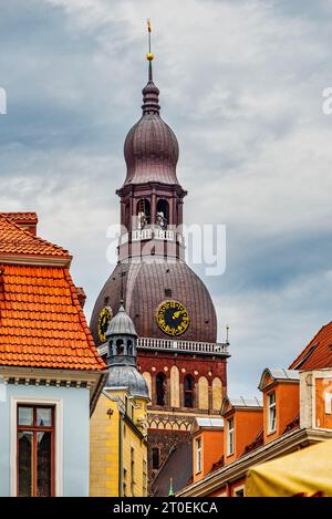 La cathédrale de Riga, Lettonie Banque D'Images