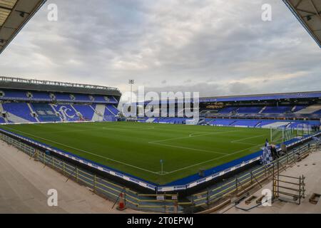 Birmingham, Royaume-Uni. 06 octobre 2023. Une vue générale à l'intérieur de St Andrews, domicile de Birmingham City avant le match de championnat Sky Bet Birmingham City vs West Bromwich Albion à St Andrews, Birmingham, Royaume-Uni, le 6 octobre 2023 (photo de Gareth Evans/News Images) à Birmingham, Royaume-Uni le 10/6/2023. (Photo Gareth Evans/News Images/Sipa USA) crédit : SIPA USA/Alamy Live News Banque D'Images