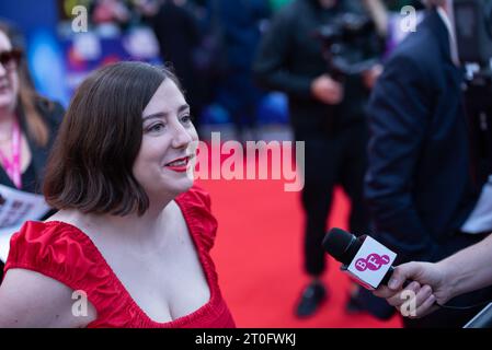 Londres, Royaume-Uni. 06 octobre 2023. Samy Burch assiste à la projection de Headline Gala de 'Mai décembre' lors du 67e Festival du film de Londres BFI au Royal Festival Hall. Crédit : SOPA Images Limited/Alamy Live News Banque D'Images