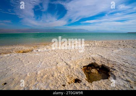 Mer Morte, Israël Banque D'Images