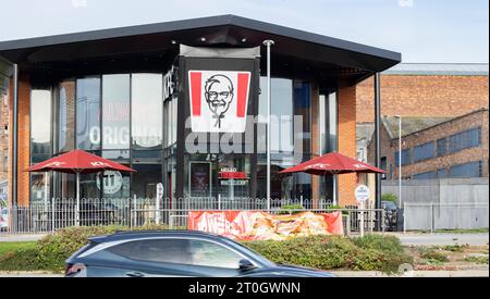 Liverpool, royaume-uni 16 mai 2023 Kentucky Fried Chicken KFC restaurant extérieur. Banque D'Images