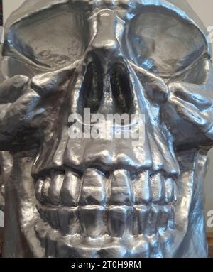 Un crâne, symbole des os d'Un crâne humain, tête d'Un crédit humain : Imago/Alamy Live News Banque D'Images