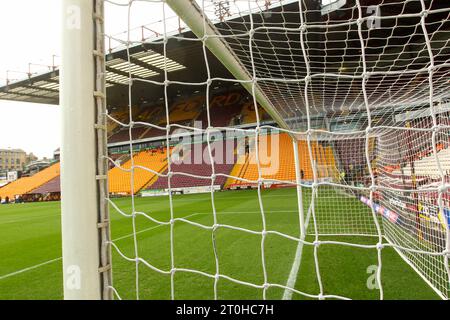 Stade de l'Université de Bradford, Bradford, Angleterre - 7 octobre 2023 vue générale du terrain - avant le match Bradford City v Swindon Town, Sky Bet League Two, 2023/24, stade de l'Université de Bradford, Bradford, Angleterre - 7 octobre 2023 crédit : Arthur Haigh/WhiteRosePhotos/Alamy Live News Banque D'Images