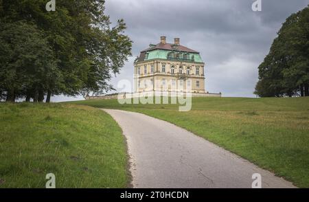 Klampenborg, Hermitage Hunting Lodge à Dyrehaven, Danemark Banque D'Images