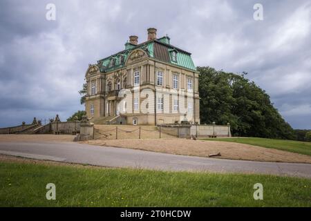 Klampenborg, Hermitage Hunting Lodge à Dyrehaven, Danemark Banque D'Images