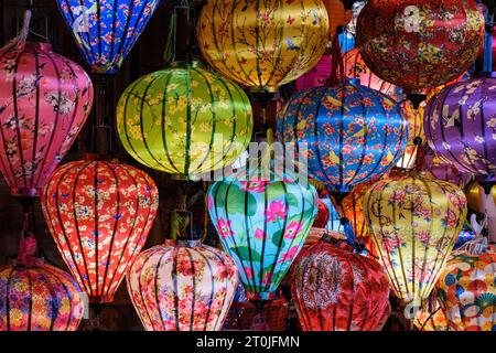 Hoi an, Vietnam. Lanternes à vendre. Banque D'Images