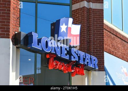 Ottawa, Canada - 17 mars 2021 : Lone Star est une chaîne de restaurants Tex-Mex fondée à Ottawa par deux Rough Riders de la Canadian football Lea Banque D'Images