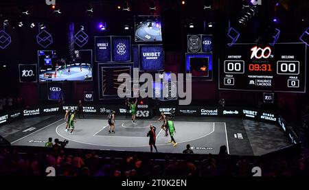 Amsterdam, pays-Bas. 06 octobre 2023. arena lors du 3x3 World Tour Amsterdam Masters 2023 Gashouder le 6 octobre 2023 à Amsterdam, pays-Bas crédit : Orange pics BV/Alamy Live News Banque D'Images