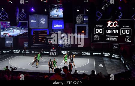 Amsterdam, pays-Bas. 06 octobre 2023. Arena lors du 3x3 World Tour Amsterdam Masters 2023 à Gashouder le 6 octobre 2023 à Amsterdam, pays-Bas crédit : Orange pics BV/Alamy Live News Banque D'Images