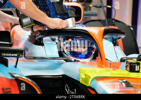 Doha, Katar. 07 octobre 2023. 7 octobre 2023, Losail International circuit, Doha, Formule 1 Qatar Airways Qatar Grand Prix 2023, dans la photo Logan Sargeant (USA), Williams Racing Credit : dpa/Alamy Live News Banque D'Images