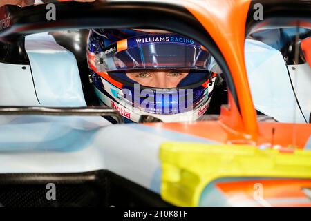 Doha, Katar. 07 octobre 2023. 7 octobre 2023, Losail International circuit, Doha, Formule 1 Qatar Airways Qatar Grand Prix 2023, dans la photo Logan Sargeant (USA), Williams Racing Credit : dpa/Alamy Live News Banque D'Images